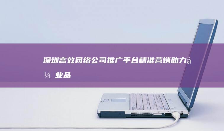 深圳高效网络公司推广平台：精准营销 助力企业品牌影响力提升